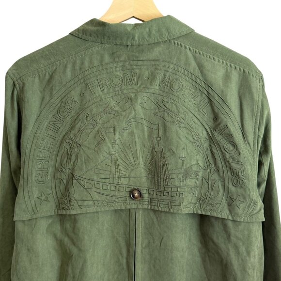 Mogul Moves Ludwig Ahgren Super Culture Jacket Green Size Small Streetwear - Picture 5 of 10